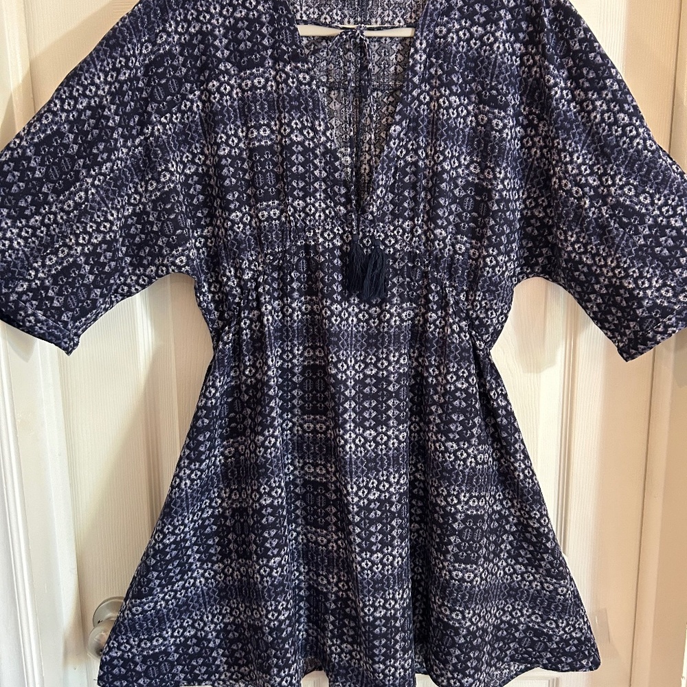 Earthbound Trading Co. Mini Dress, Large